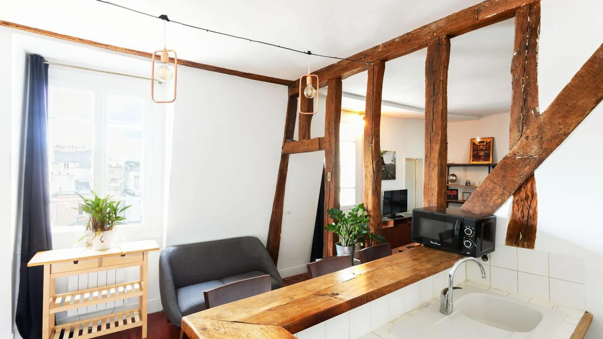Central 1br Cozy 公寓